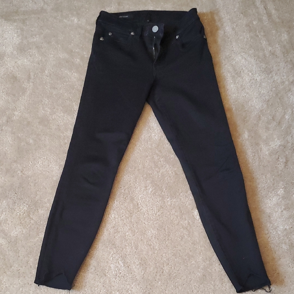 Kut from the Kloth Carlo Ankle Skinny Jeans in Black